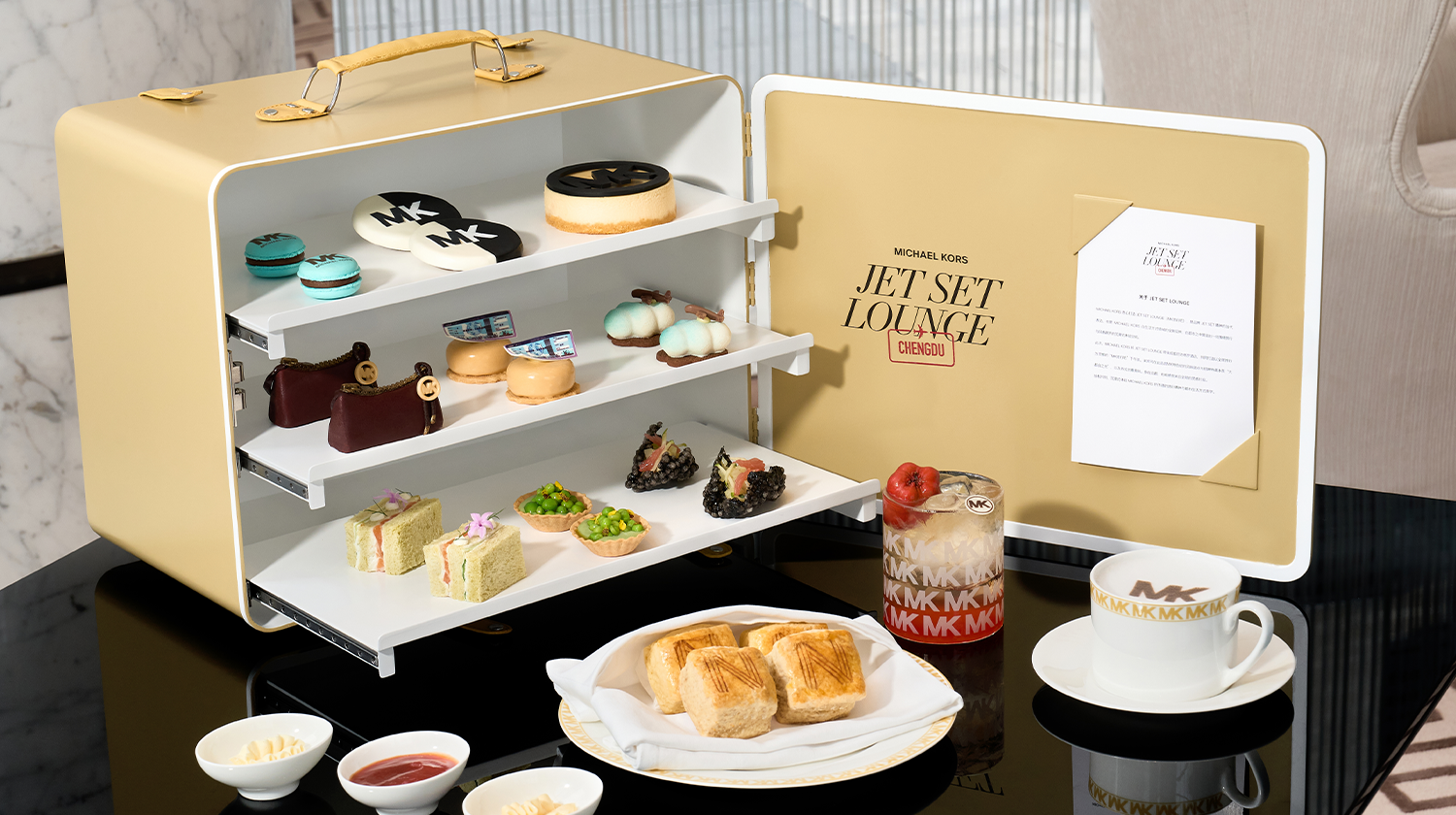 MICHAEL KORS Jet Set Lounge Afternoon Tea